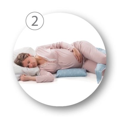 Nuvita DreamWizard Almofada de gravidez com suporte abdominal