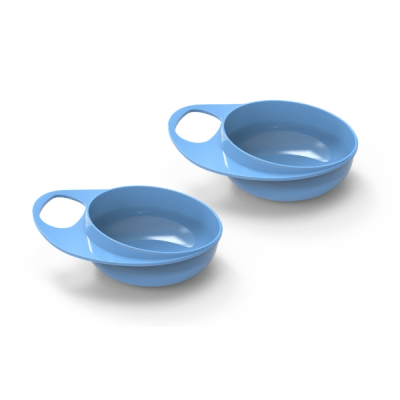 Nuvita Easy Eating Taças de Silicone - Azul