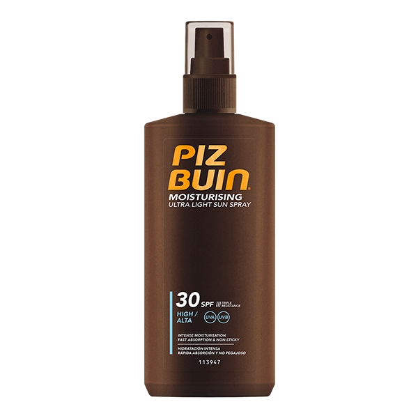 Piz Buin Spray Solar Hidratante Ultra Light SPF 30