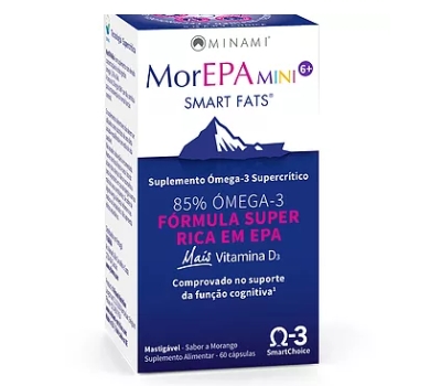 MorEPA Mini Smart Fats 60 Cápsulas