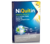 Niquitin Menta Fresca 2 mg - 30 Gomas para mascar