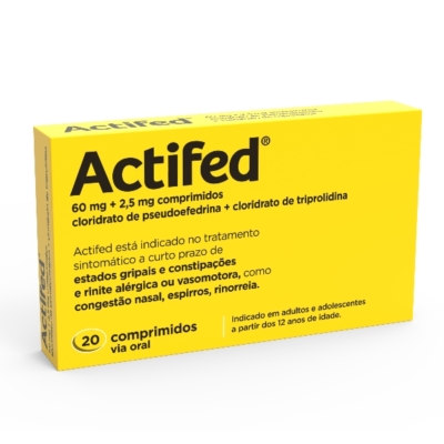 Actifed Comprimidos