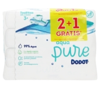 Dodot Aqua pure toalhitas 2+1