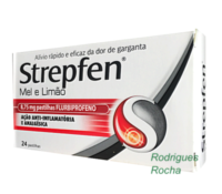 Strepfen Mel e Limão - 24 pastilhas